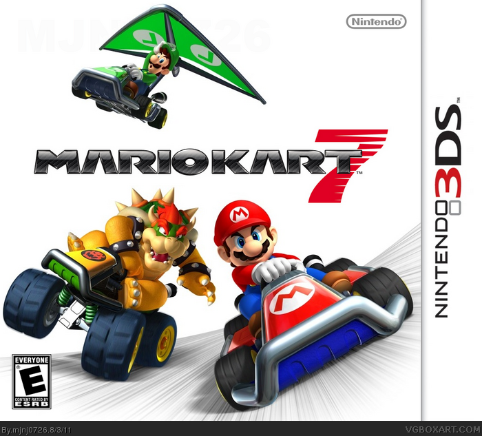 Mario Kart 7 box art cover