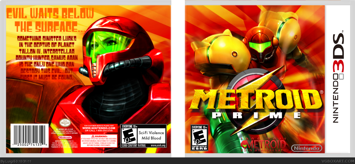 Metroid: Prime box cover