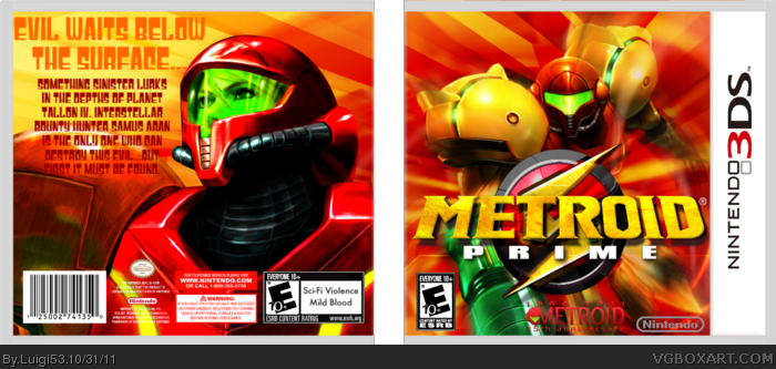 Metroid: Prime box art cover