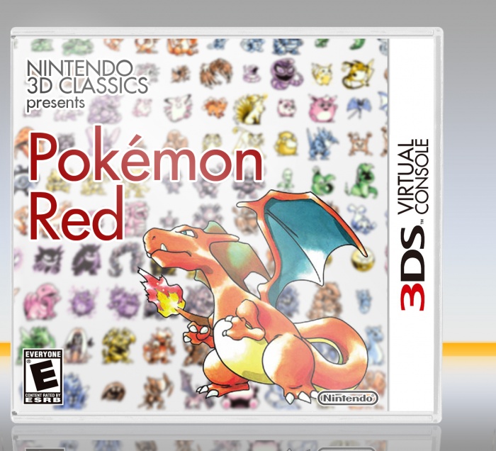 3D Classics: Pokemon Red box art cover