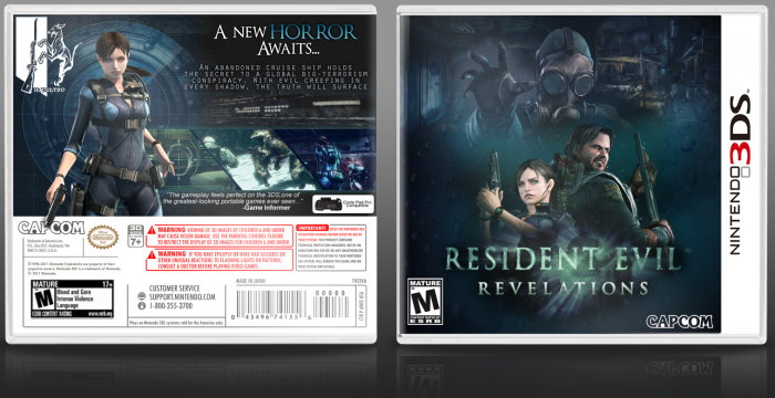 Resident Evil: Revelations box art cover