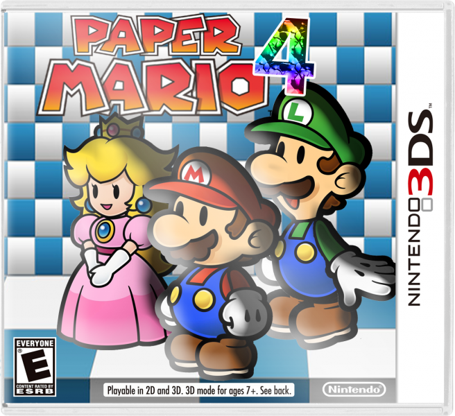Paper Mario 4 box art cover