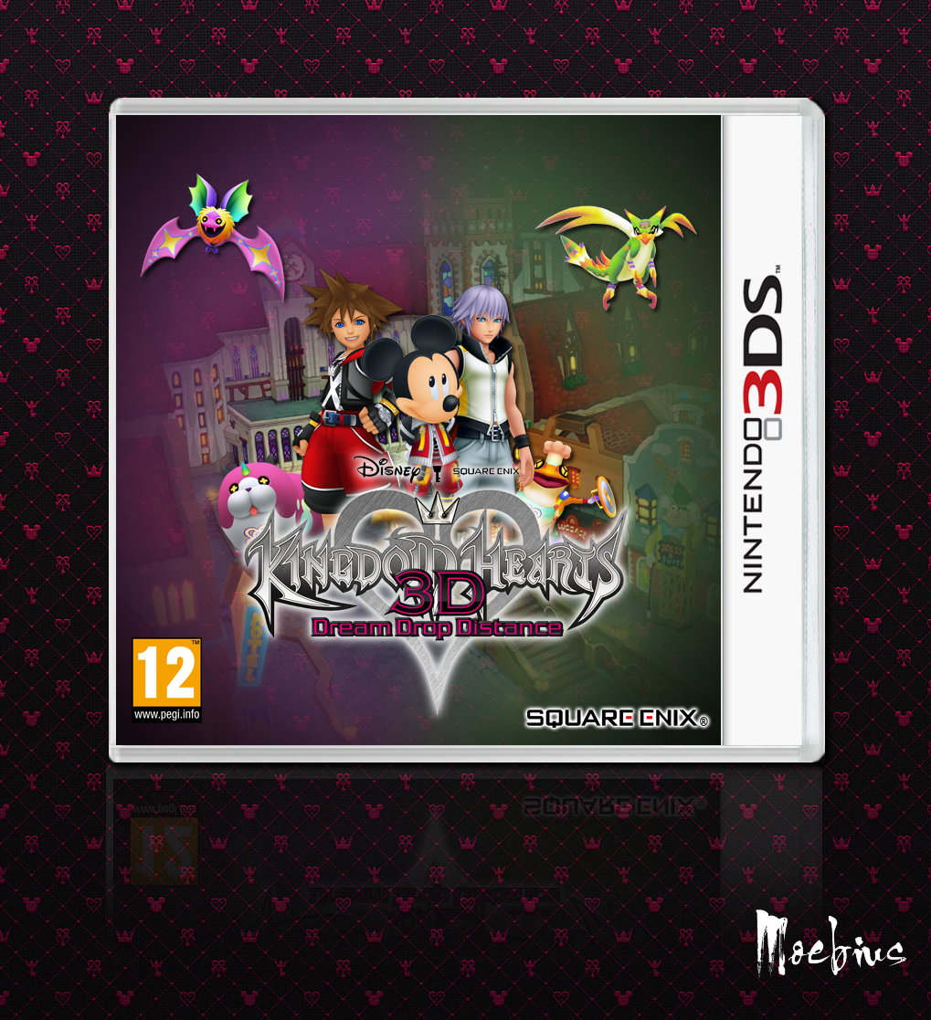 Kingdom Hearts 3D: Dream Drop Distance box cover