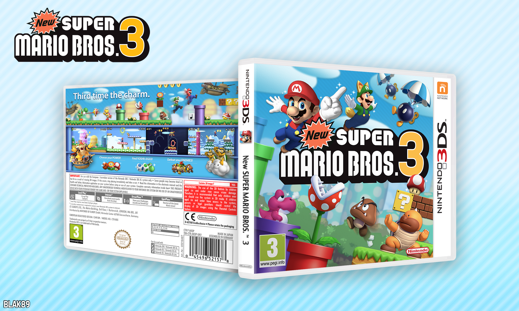 New Super Mario Bros. 3 box cover