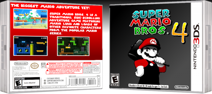 Super Mario Bros. 4 box art cover