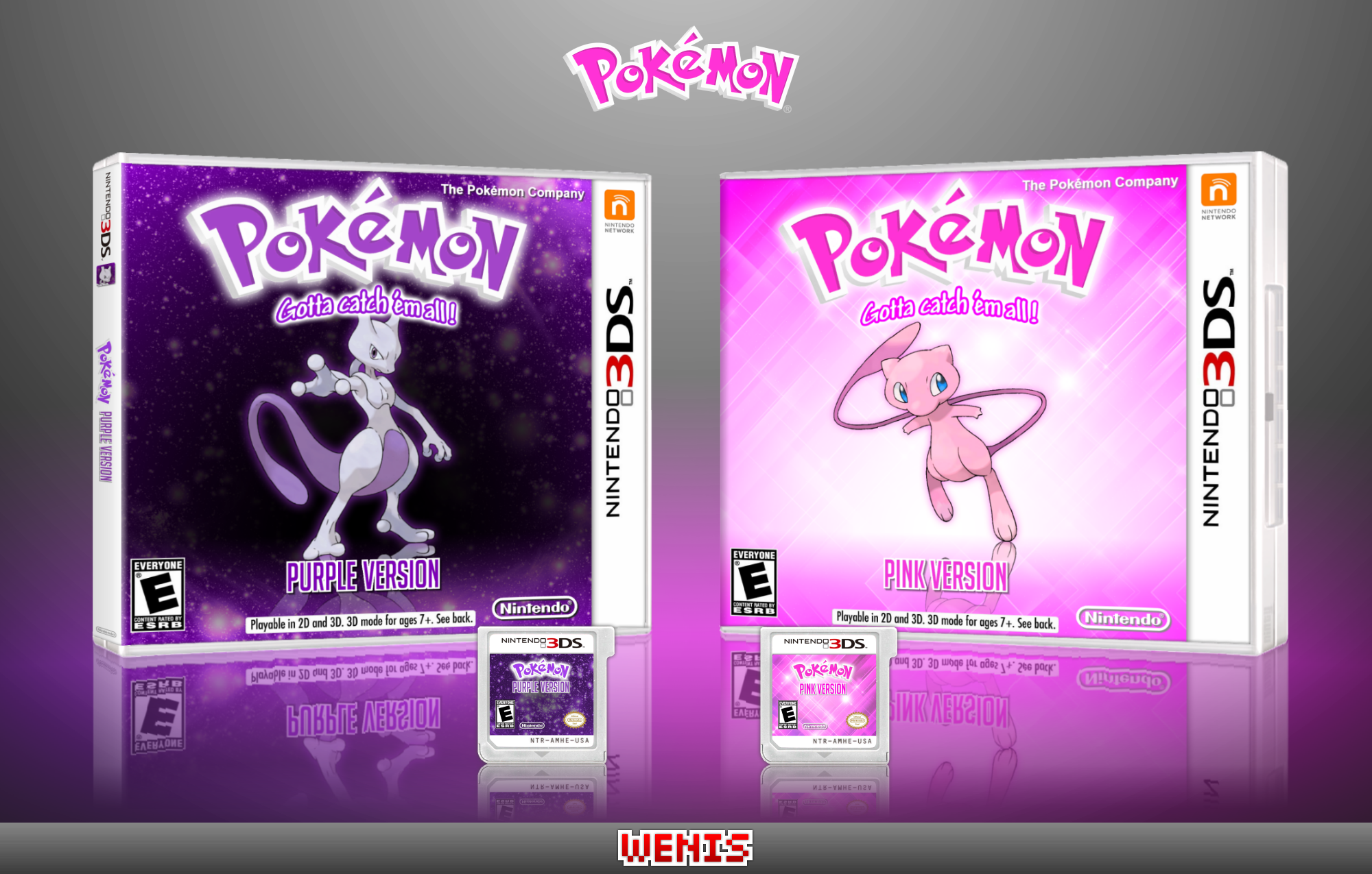Pokemon Pink and Purple box cover