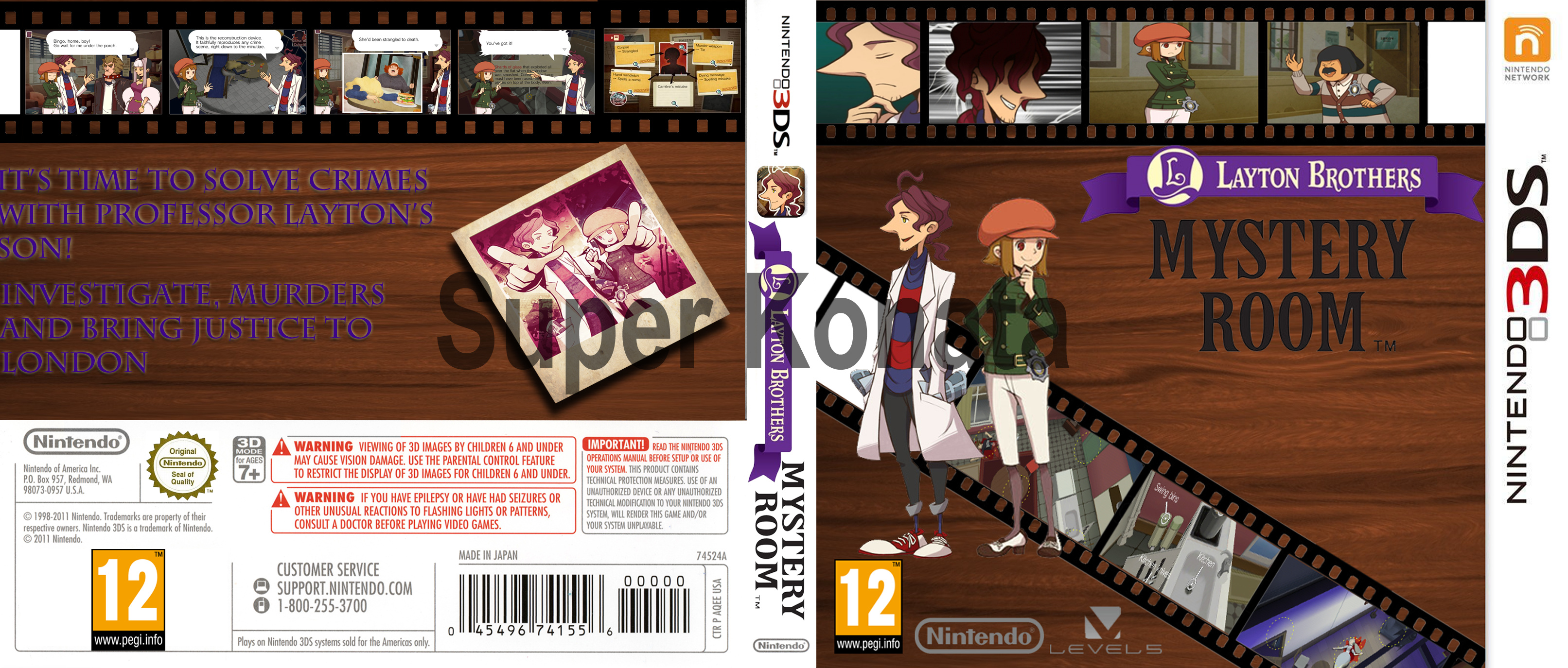 Layton Brothers: Mystery Room box cover