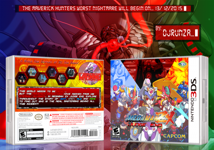 Megaman ZX Judge End box art cover