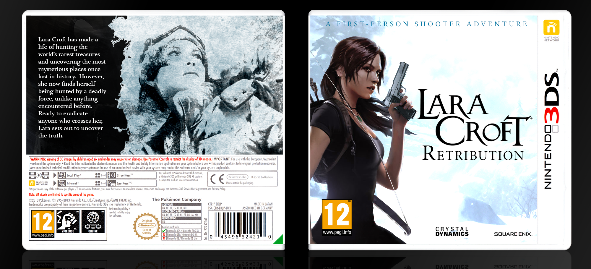 Lara Croft: Retribution box cover