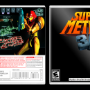 Super Metroid 3D Box Art Cover