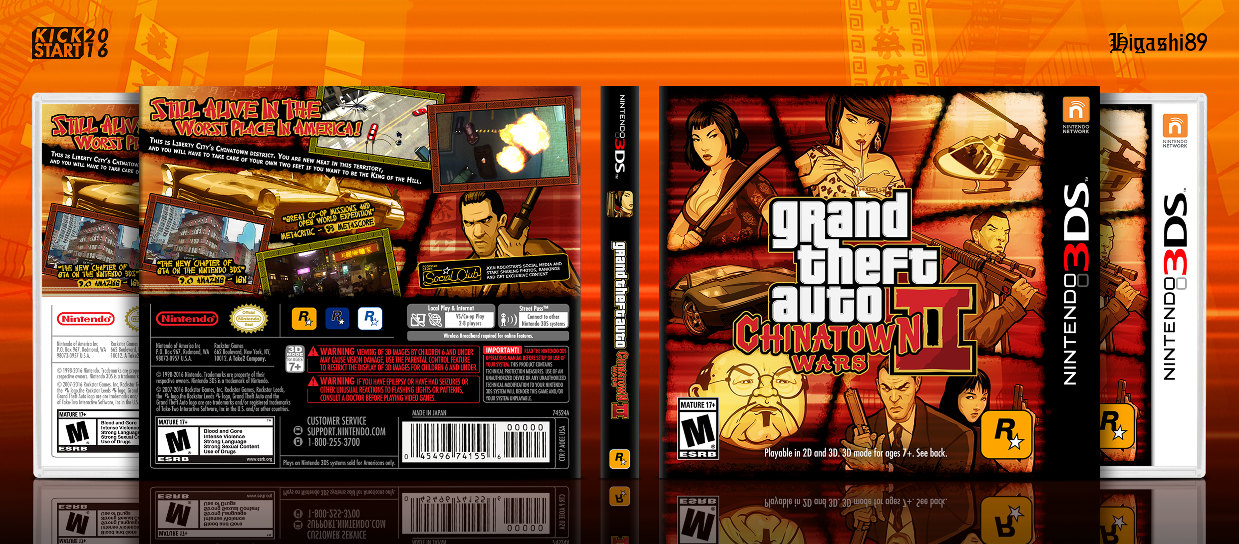 Grand Theft Auto: Chinatown Wars II box cover