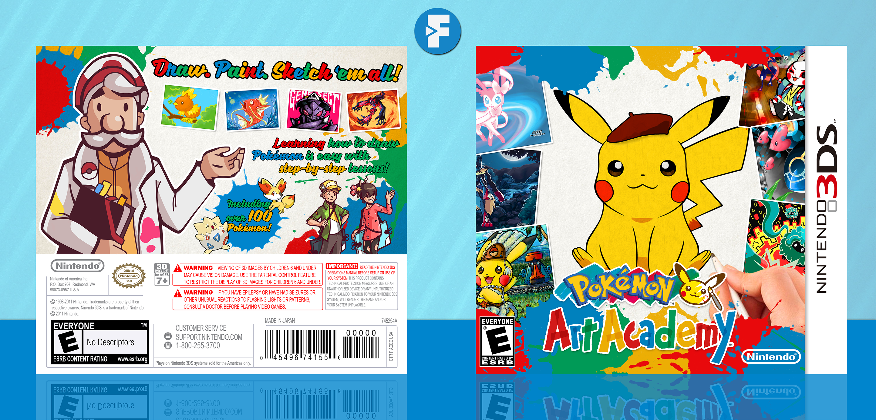 Pokémon Art Academy box cover