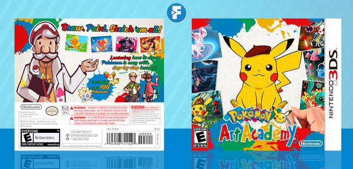 Pokémon Art Academy box art cover