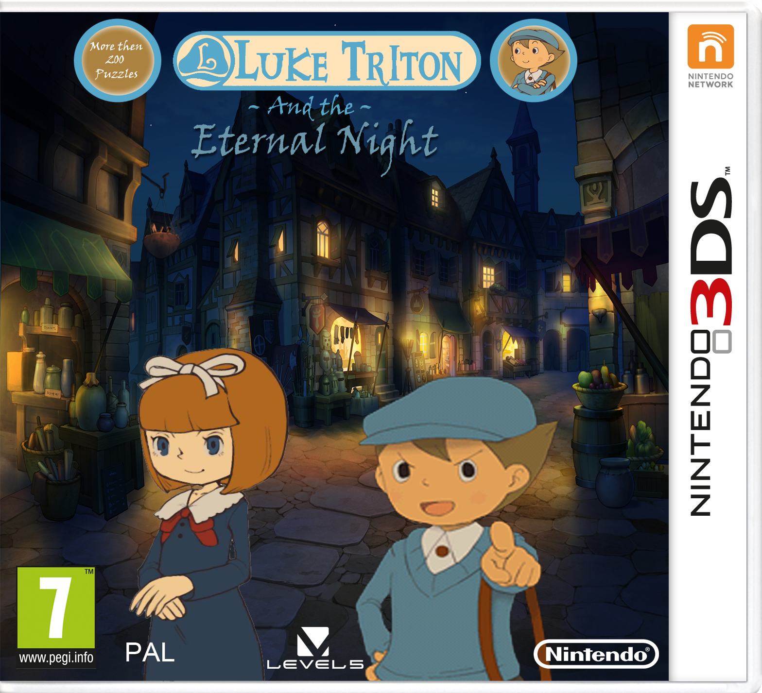 Luke Triton and the Eternal Night box cover