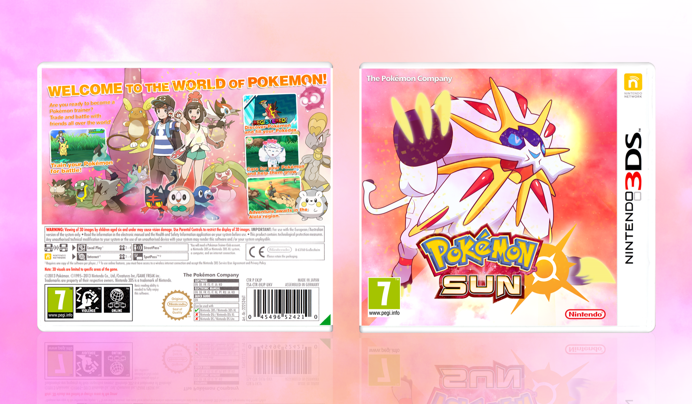 Pokémon Sun box cover