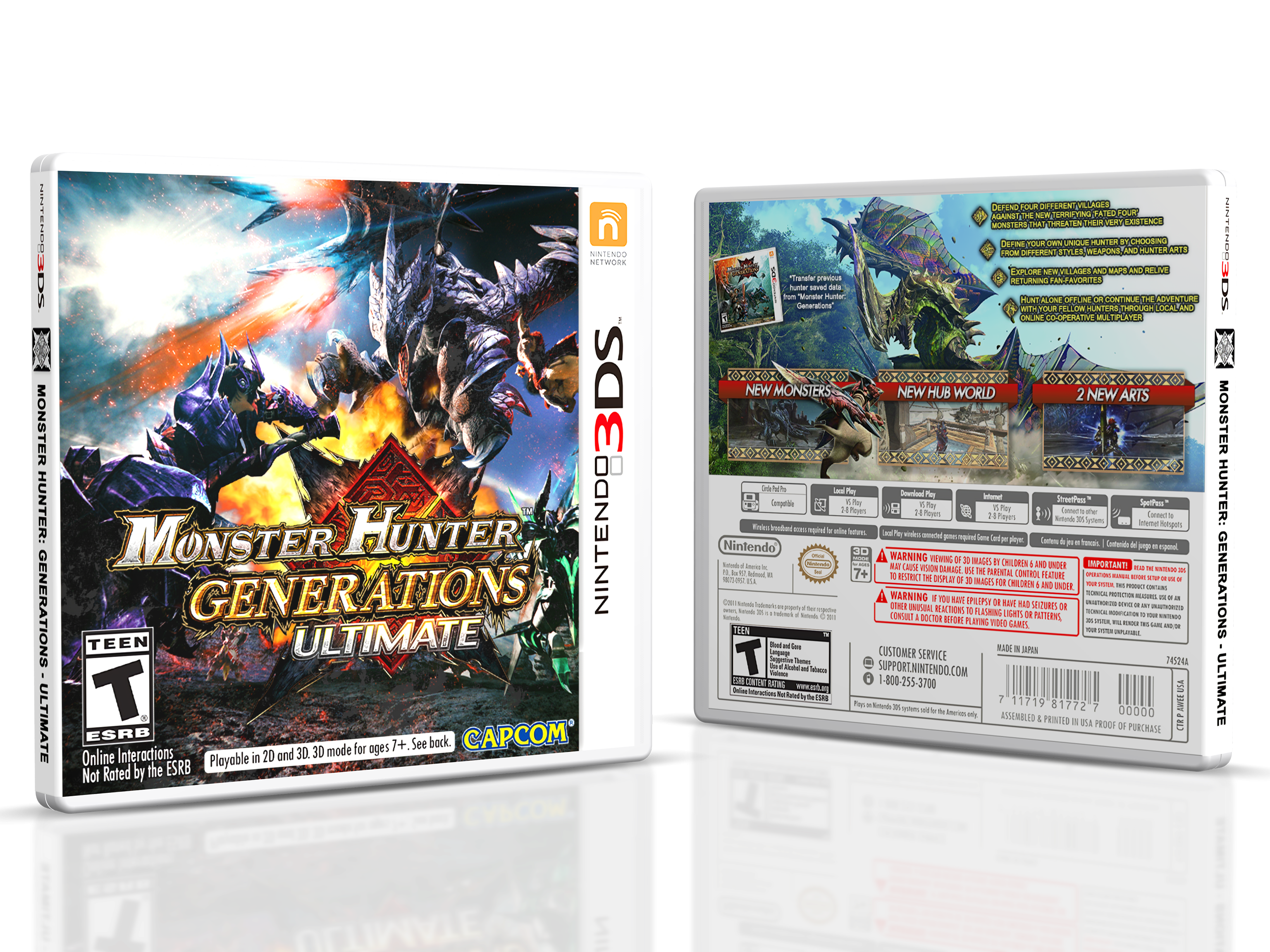 Monster Hunter: Generations - Ultimate box cover