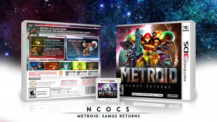 Metroid: Samus Returns box art cover