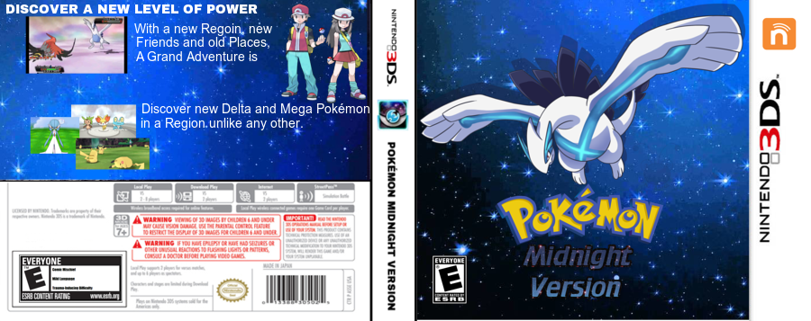 Pokemon Midnight Version box cover