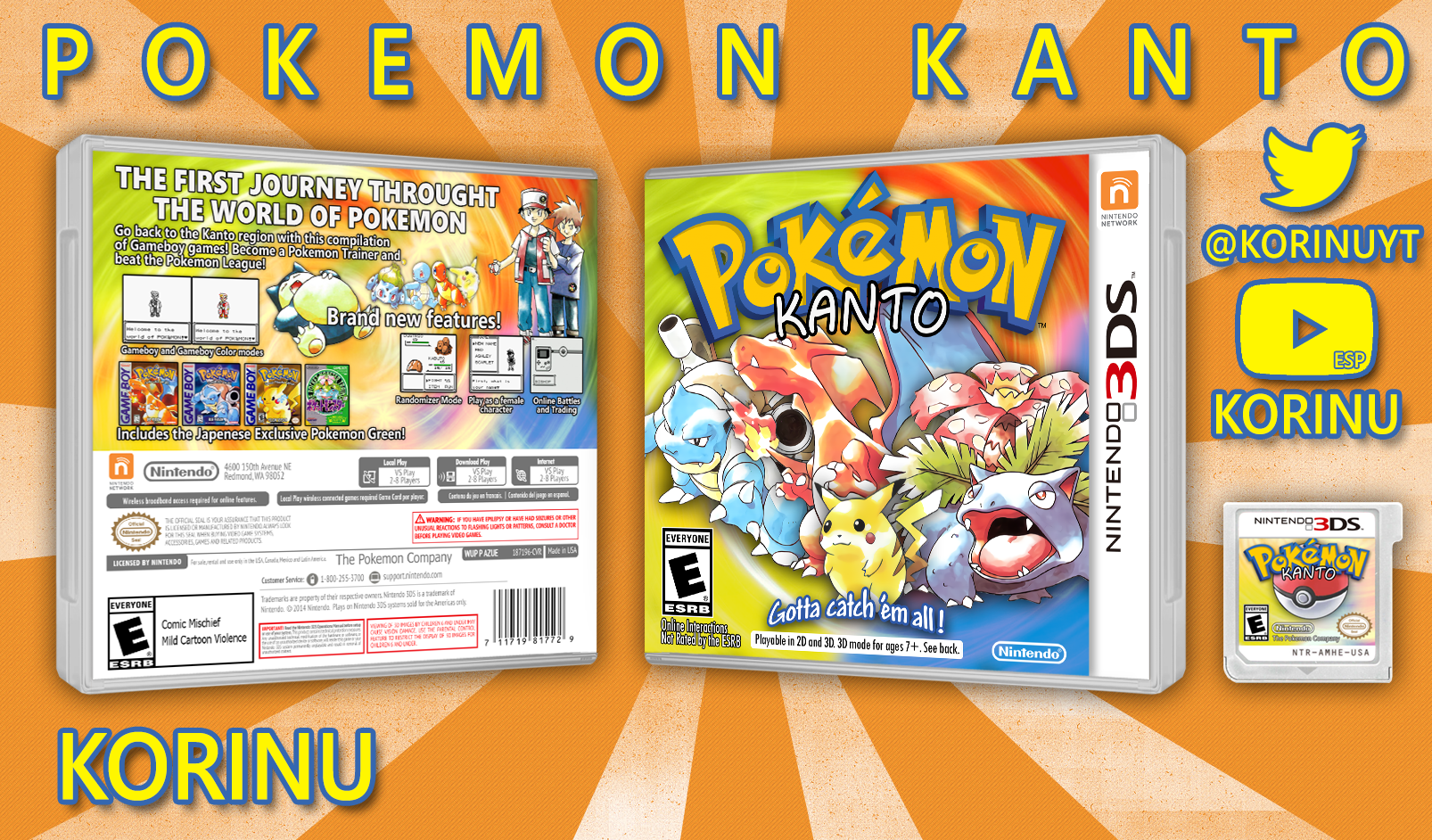 Pokemon Kanto box cover