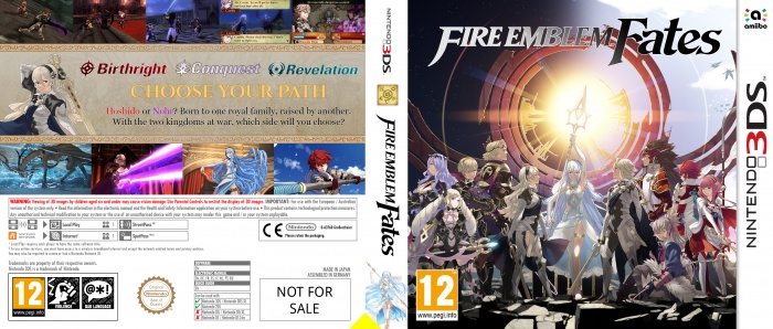 Fire Emblem Fates box art cover