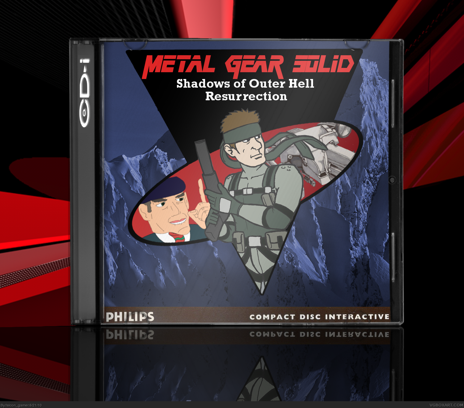 Metal Gear Solid Shadow of Outer Hell Resurrection box cover