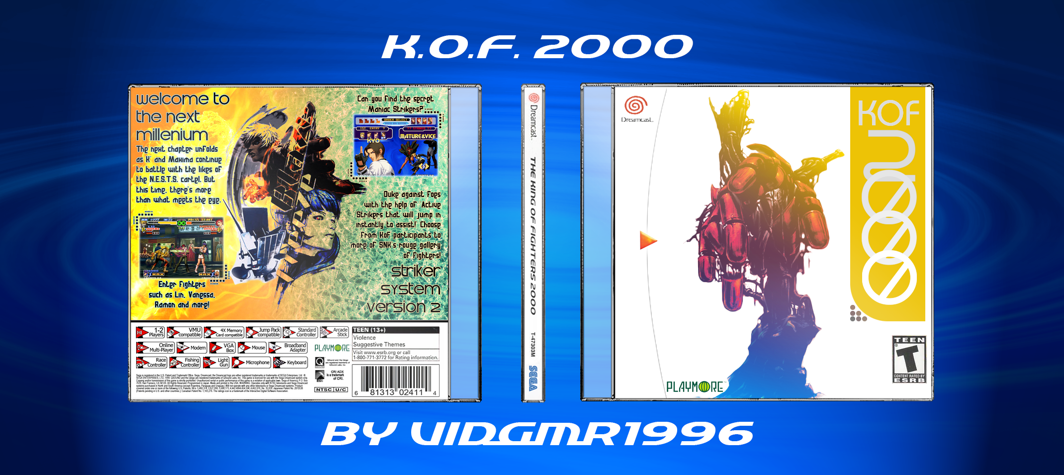 The King of Fighters 2000 box cover