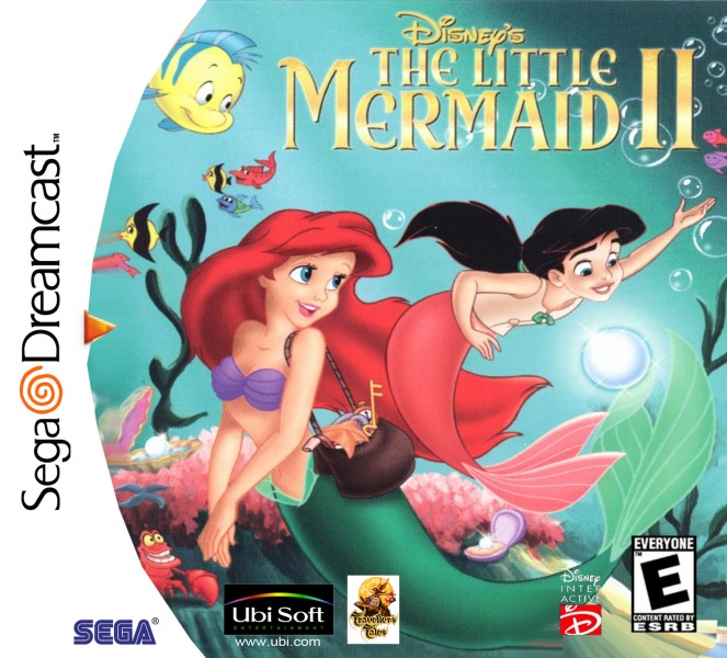 The Little Mermaid 2 box art cover