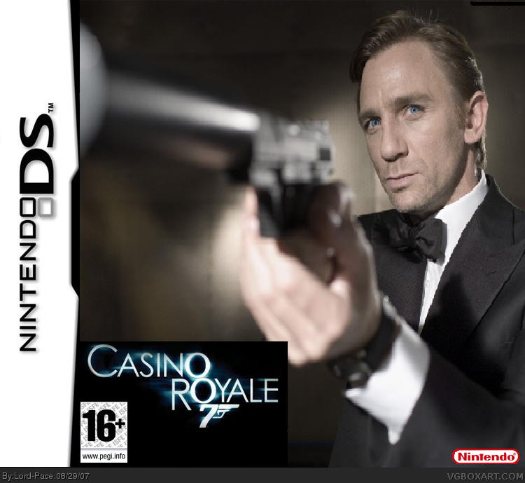 James Bond 007 Casino Royal box cover