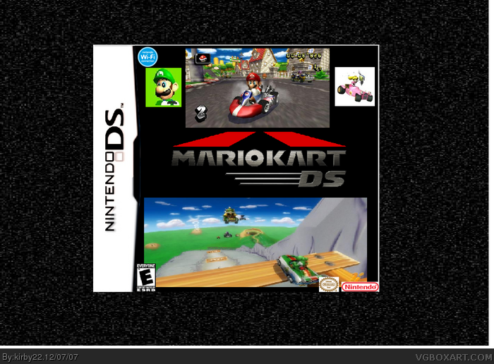 Mario Kart DS box art cover