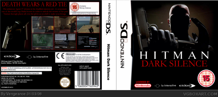 Hitman: Dark Silence box art cover