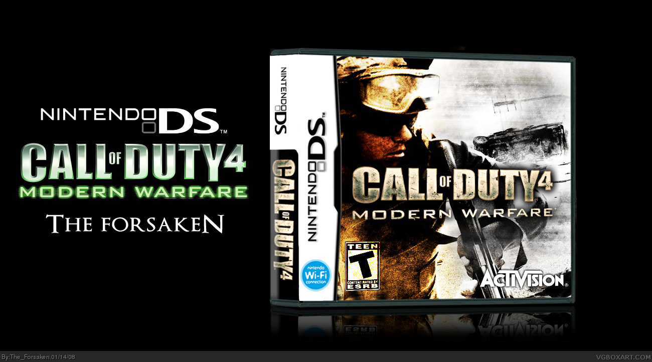 Call of Duty 4: Modern Warfare box cover