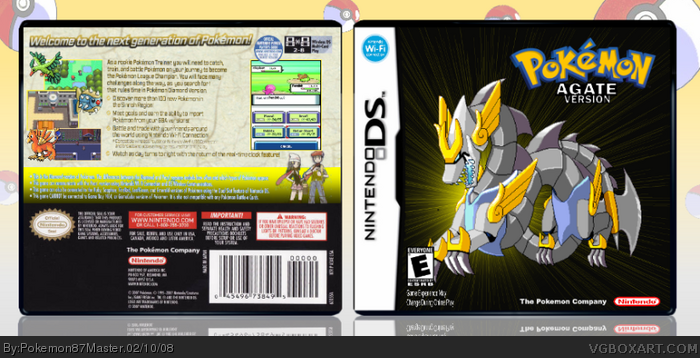 Pokemon Agate box art cover