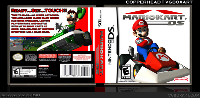 Mario Kart DS box art cover