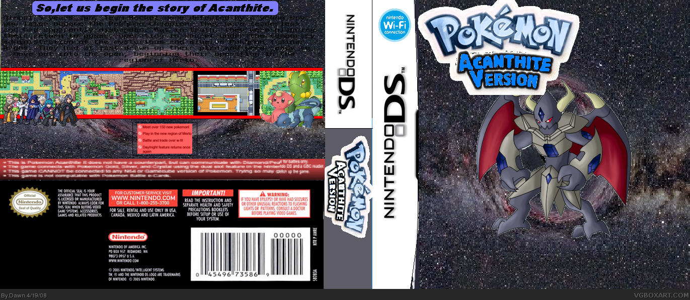 Pokemon: Acanthite box cover