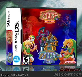 The Legend of Zelda: Oracle of Seasons - Ages box cover