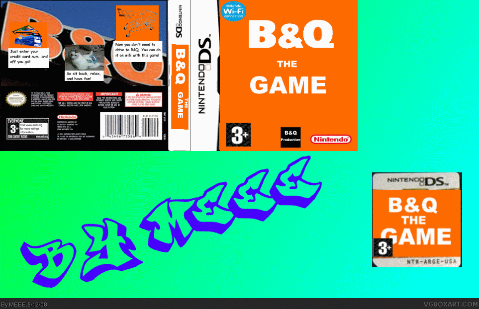 B&Q The Game box cover