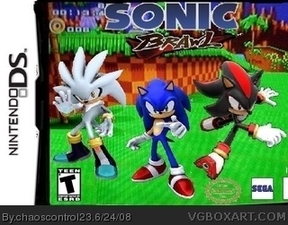 Sonic Brawl box cover