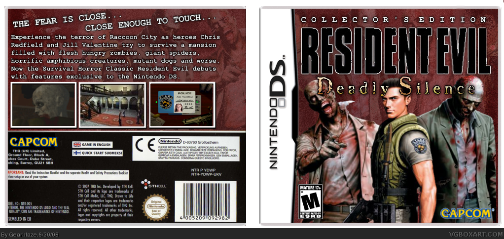 Resident Evil: Deadly Science box cover