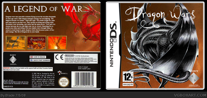 Dragon Wars box art cover