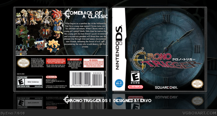 Chrono Trigger box art cover