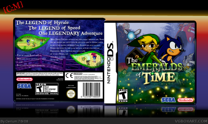 The Emeralds Of Time box art cover