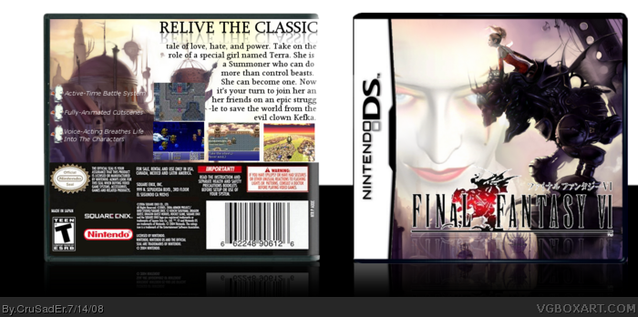 Final Fantasy VI box art cover