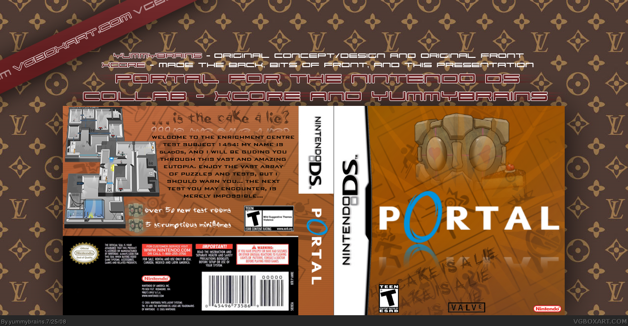 Portal box cover