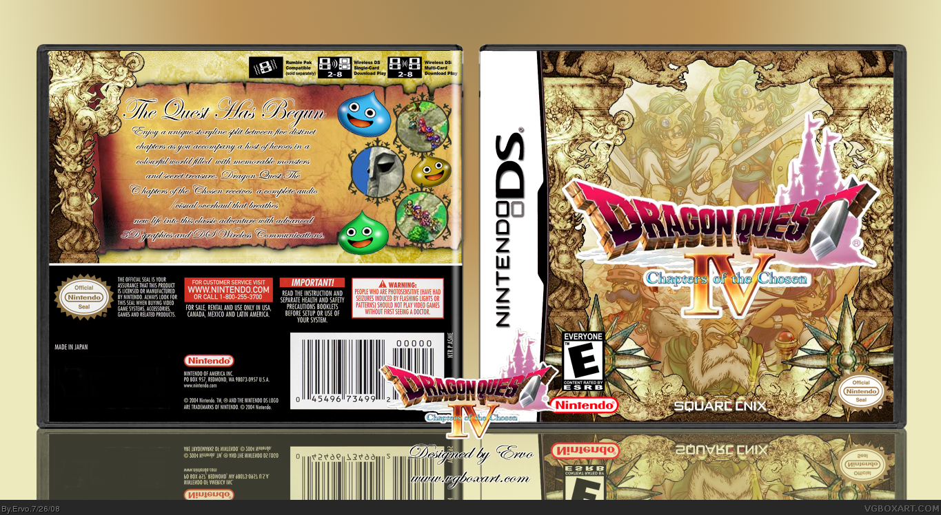 Dragon Quest IV: Chapters of the Chosen box cover