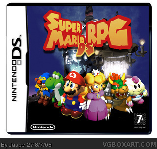 Super Mario RPG DS box cover