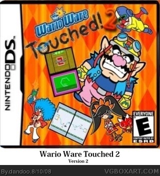 Wario Ware Touched 2 box cover