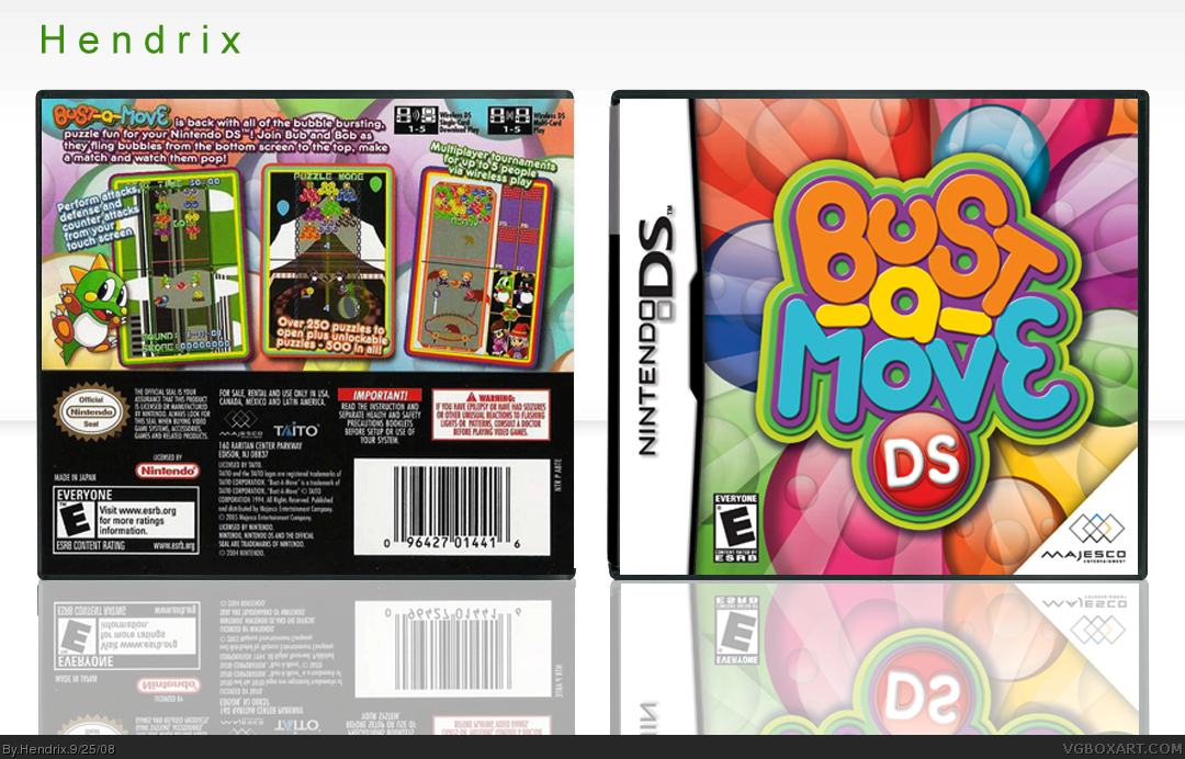 Bust-A-Move DS box cover