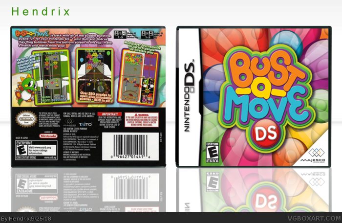 Bust-A-Move DS box art cover