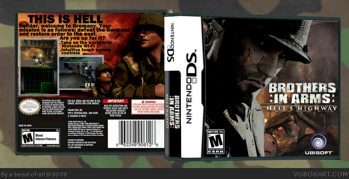 Brothers in Arms Hell's Highway box art cover