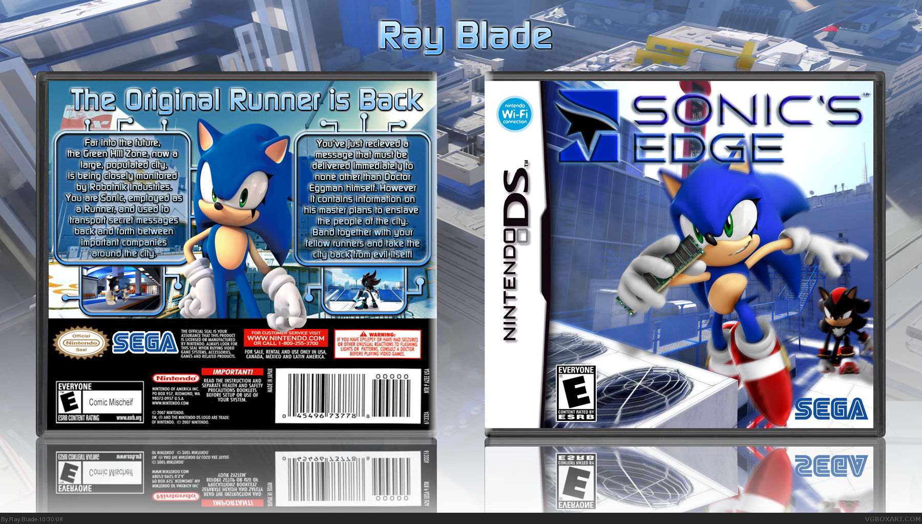 Sonic's Edge box cover